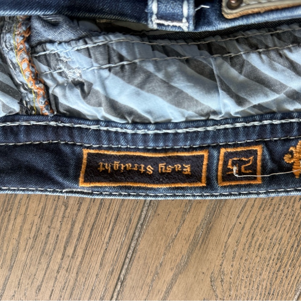 Womens Rock Revival Easy Straight Jeans